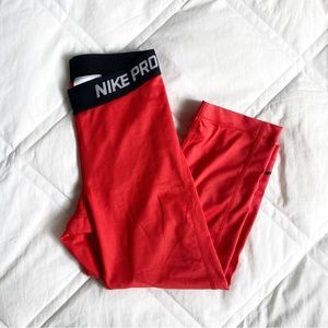 Nike pro dri fit cropped legging